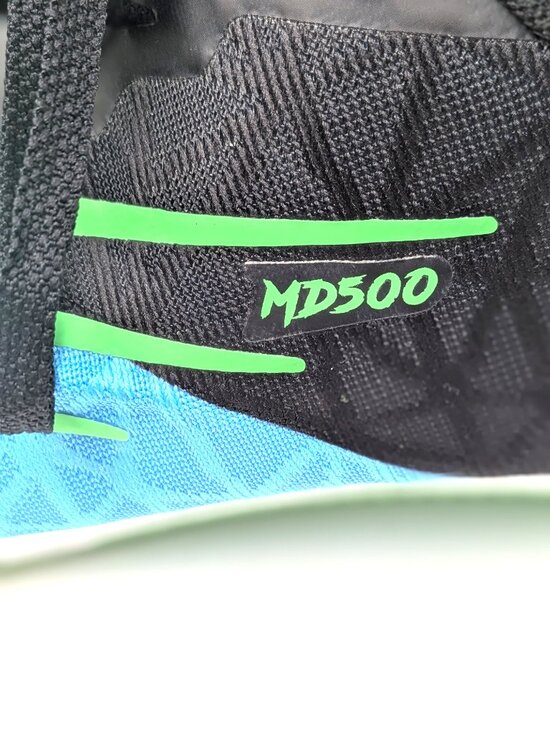 New Balance MD500 Blue Black Green Track Spikes Size 12 MMD500F NWOB main image 7